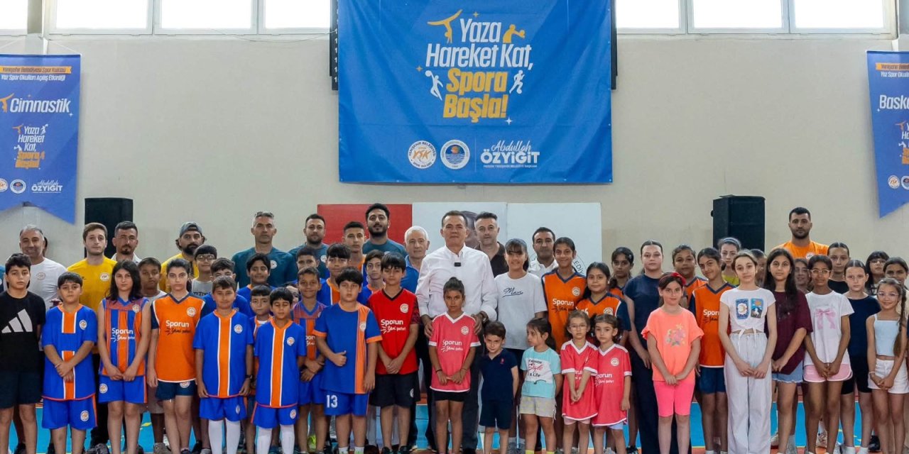 Yenişehir’de yaz spor okulları başladı