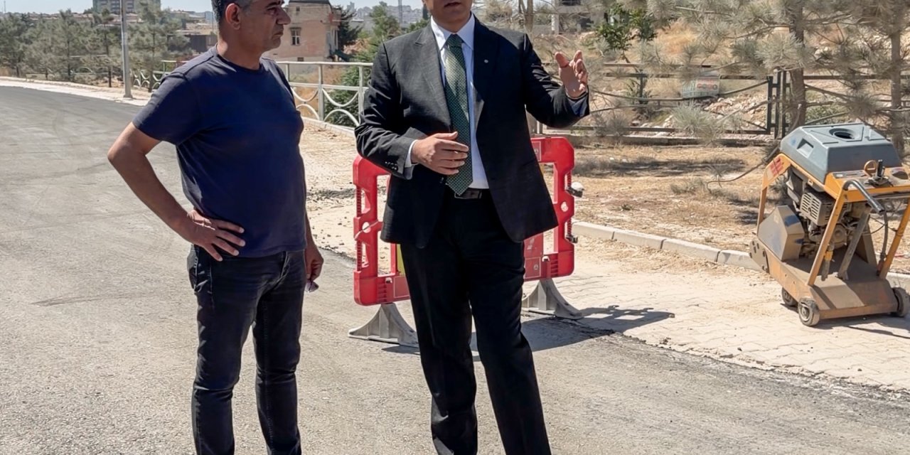Şehitkamil Başkanı Yılmaz, 15 Temmuz'da çalışmaları yerinde inceledi
