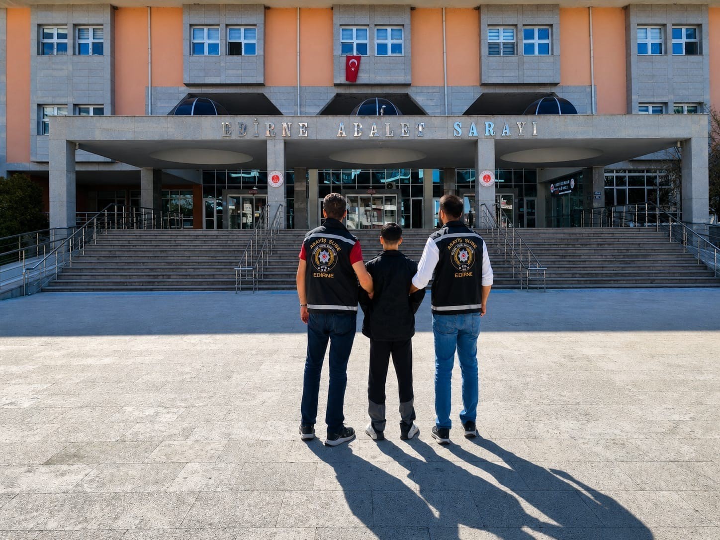 Edirne de 43 yıl hapise mahkum firari yakalandı