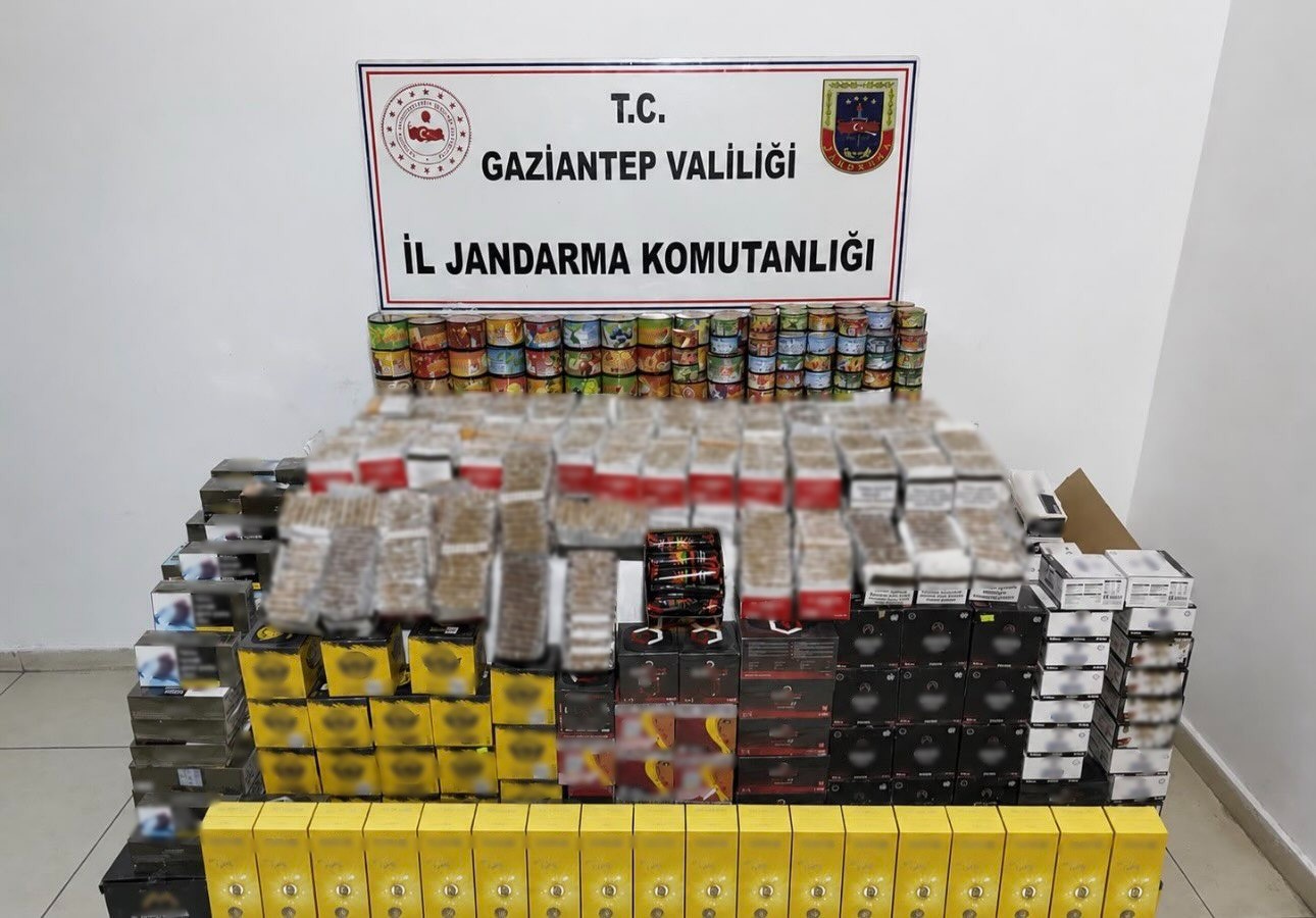 Gaziantep'te Kaçakçılık Operasyonu: 1,4 Milyon TL'lik vurguna darbe