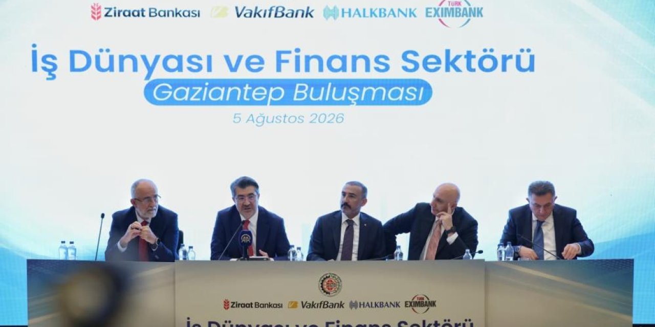 Gaziantep'te Kamu Bankaları ile İş Dünyası arasında güç birliği buluşması