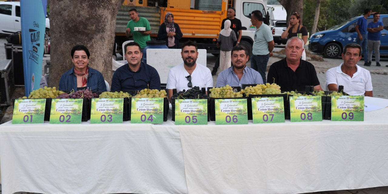 Toroslar'da 3.üzüm hasadı etkinliği gerçekleşti