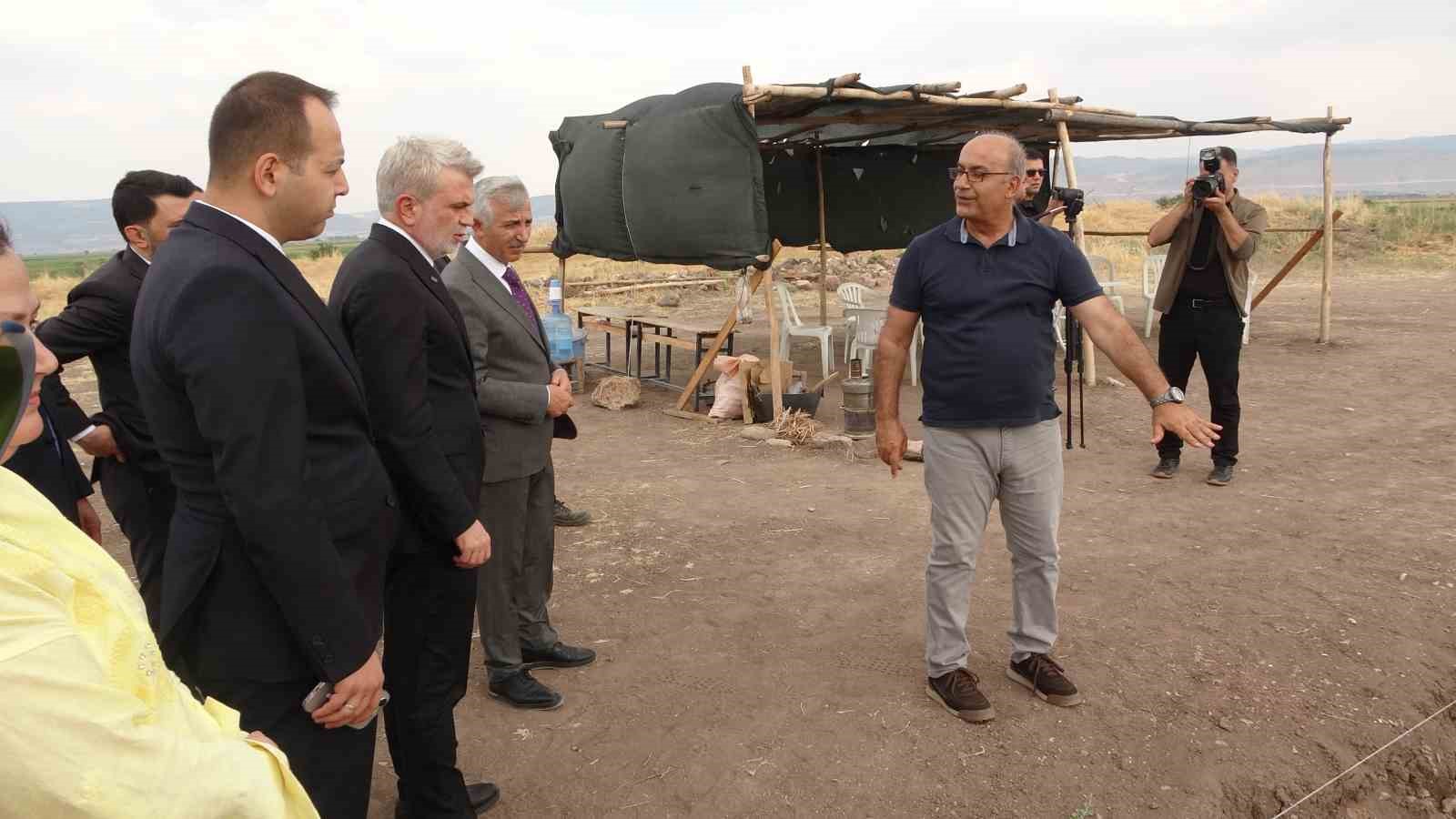 Kahramanmaraş Domuztepe’de kazı çalışmaları sürüyor