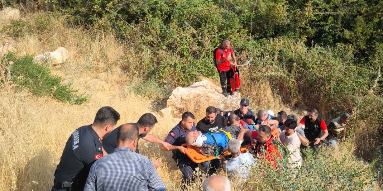 Adıyaman’da aranan yaşlı adam baygın olarak bulundu