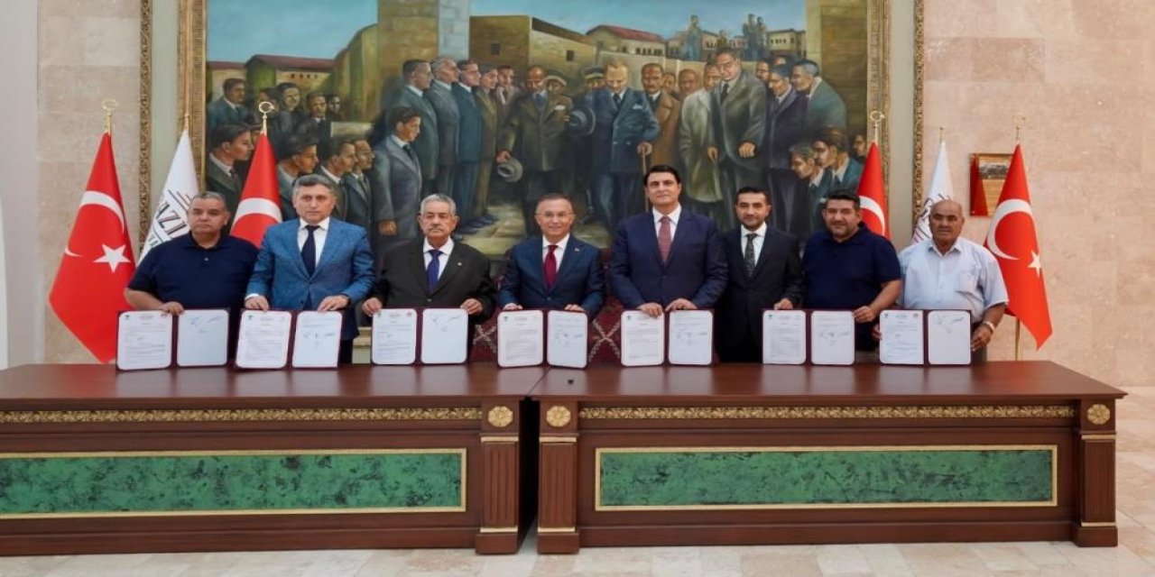 Şehitkamil’e 2 yeni tesis için imzalar atıldı