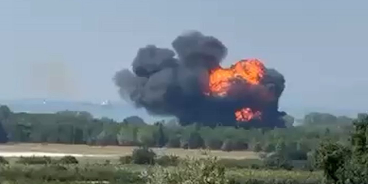 Yalova'da eğitim uçağı düştü