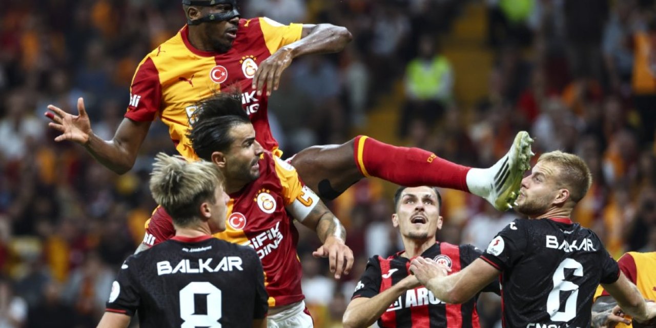 Galatasaray'a Çorum engeli, lige beraberlik skoru ile başladı