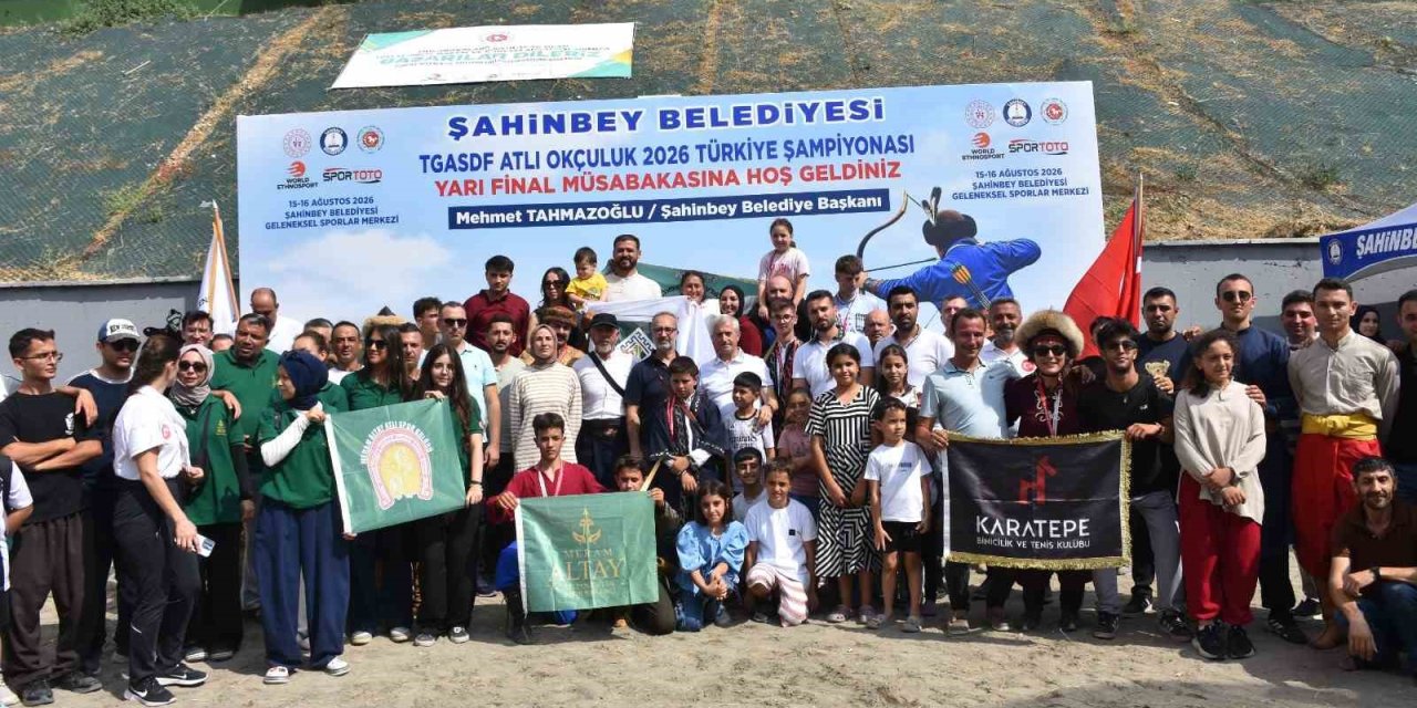 Atlı Okçuluk Türkiye Yarı Finali Gaziantep’te yapıldı