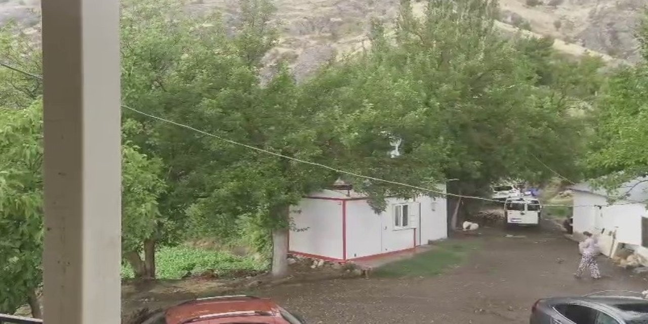 Yağmur Adıyamanlılara panik yaşattı