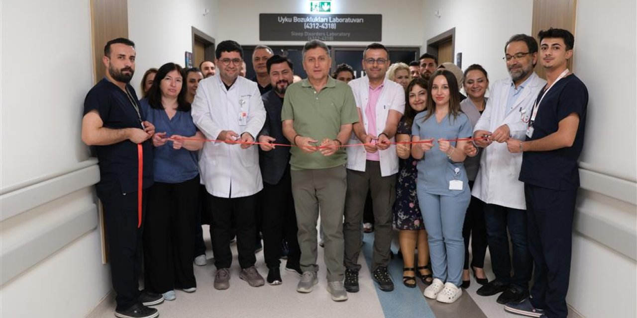 Gaziantep Şehir Hastanesi'nde uyku bozuklukları laboratuvarı hizmete açıldı