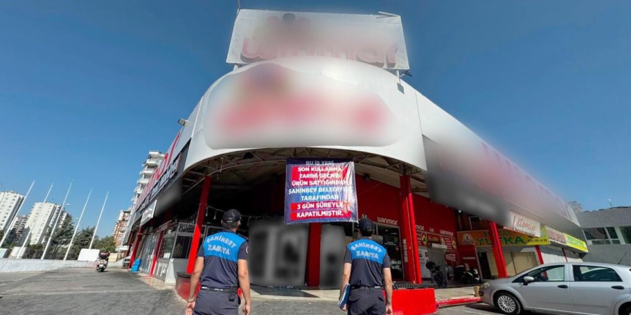 Gaziantep’te zincir markete şok ceza! kapatma cezası