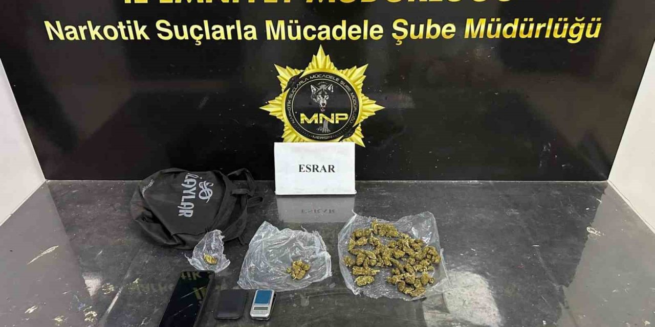 Mersin’de torbacı operasyonu: 3 tutuklama