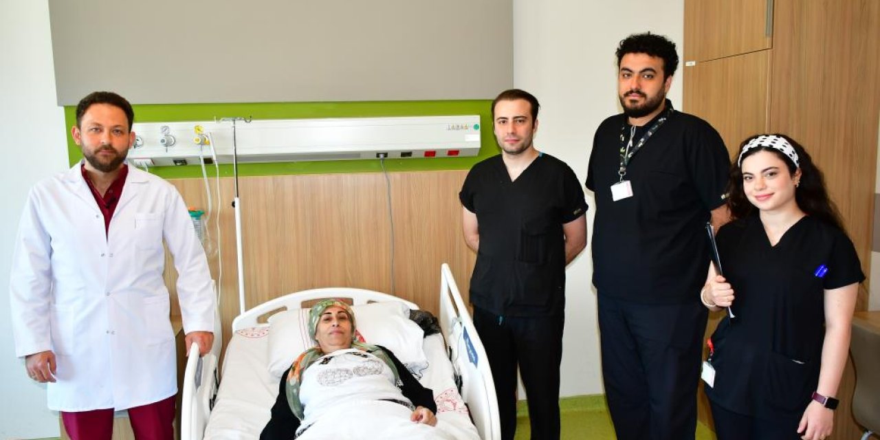 Gaziantep Şehir Hastanesi'nde 20 kilogramlık Nüks Tümör başarıyla çıkarıldı