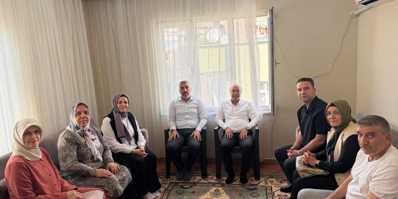 Şehit aileleri ve gaziye anlamlı ziyaret