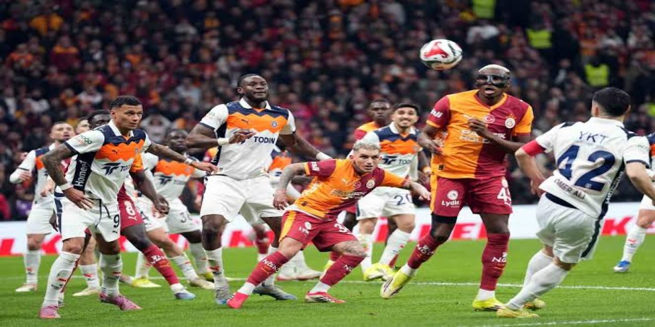Galatasaray’dan, Başakşehir’e karşı ligde üst üst 9. galibiyet