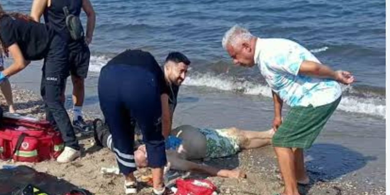 Kuşadası’nda bir iş adamı denizde boğuldu