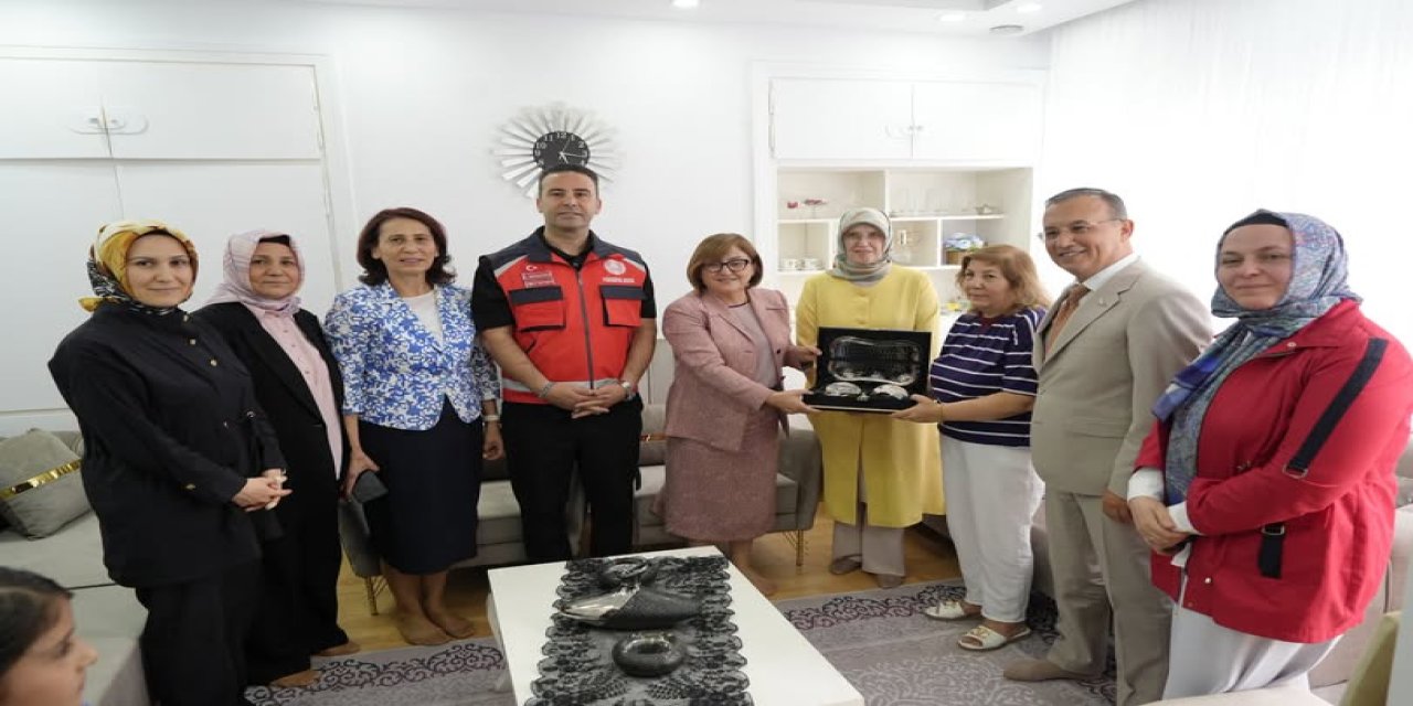 Gaziantep’te koruyucu ailelere ziyaret