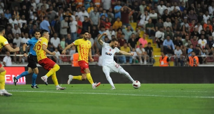 Galatasaray deplasman da Kayseri spor engelini aşamadı 0-0 