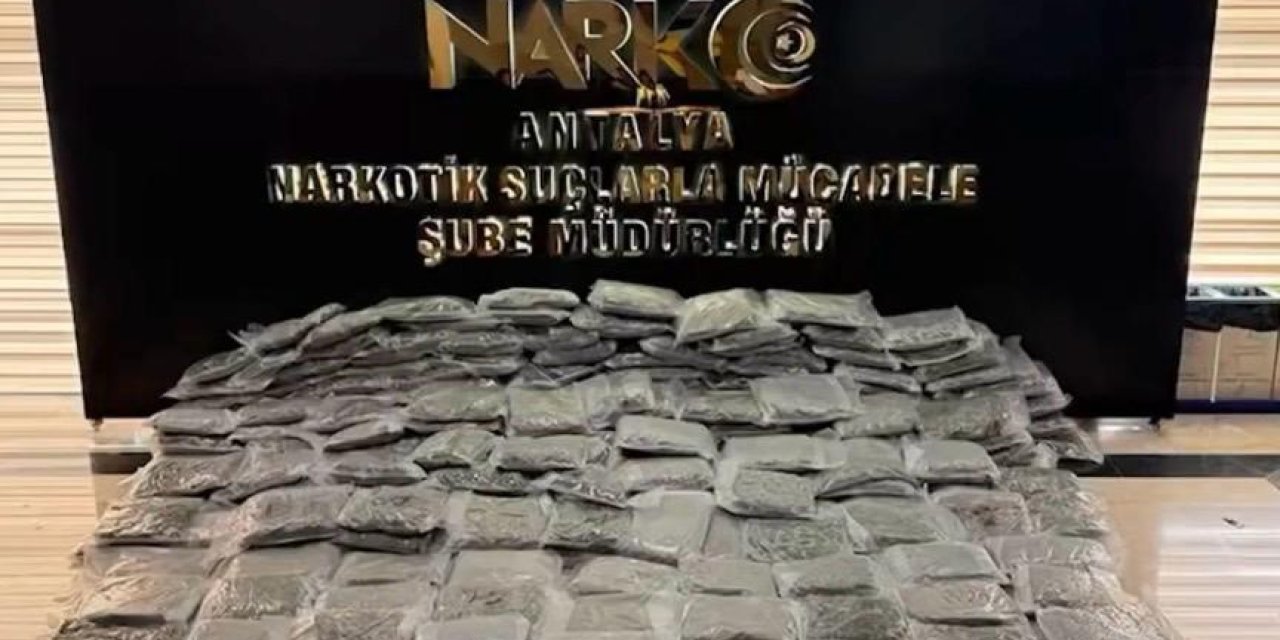 Yurt genelinde operasyon 2.5 ton uyuşturucu ele geçirildi