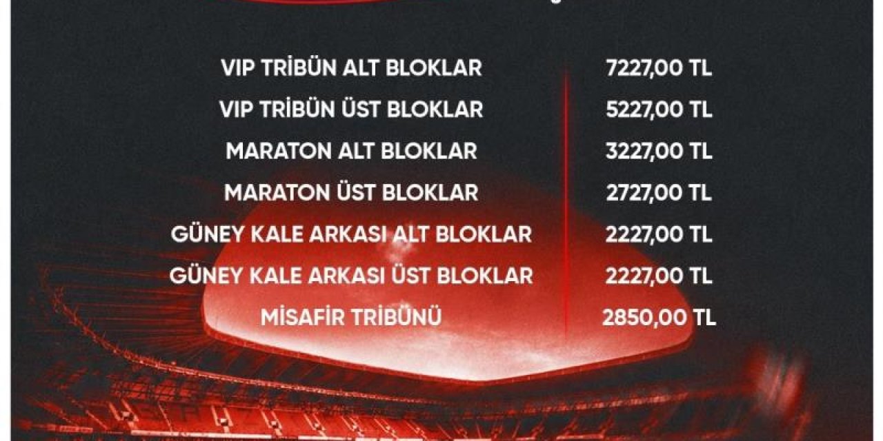 Gaziantep FK - Fenerbahçe maçı biletleri satışa çıktı