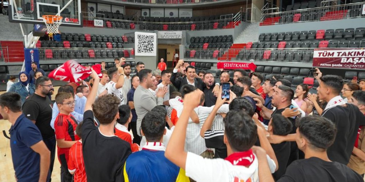 Gaziantep Basketbol evinde ilk maçını zaferle taçlandırdı
