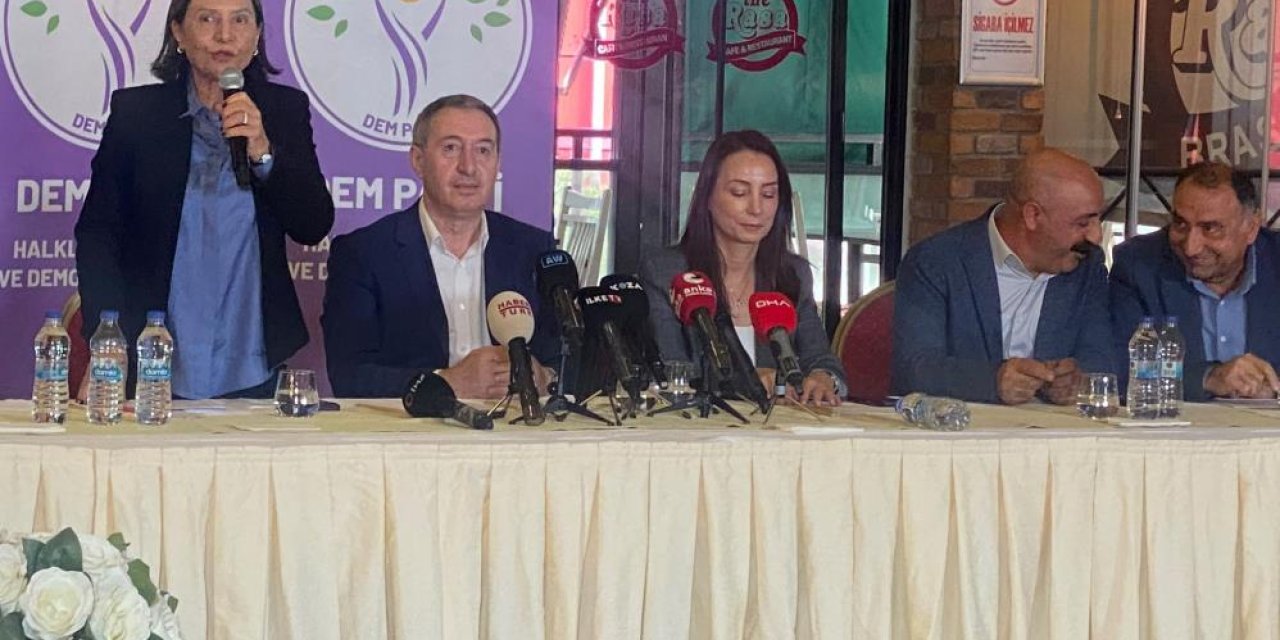 DEM Parti Lideri Bakırhan’dan iddialı mesaj: “Türkiye’yi yönetmeye adayız dedi''