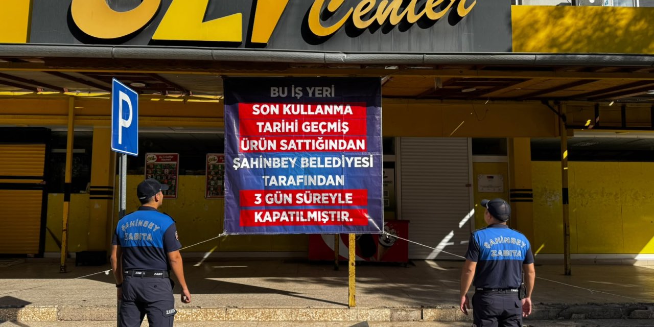 Şahinbey belediyesin’den tarihi geçmiş ürünlere geçit yok