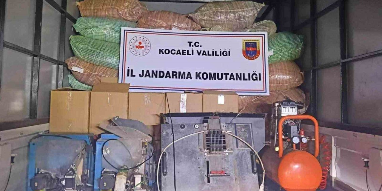 4 Milyon TL’lik kaçak tütün operasyonu