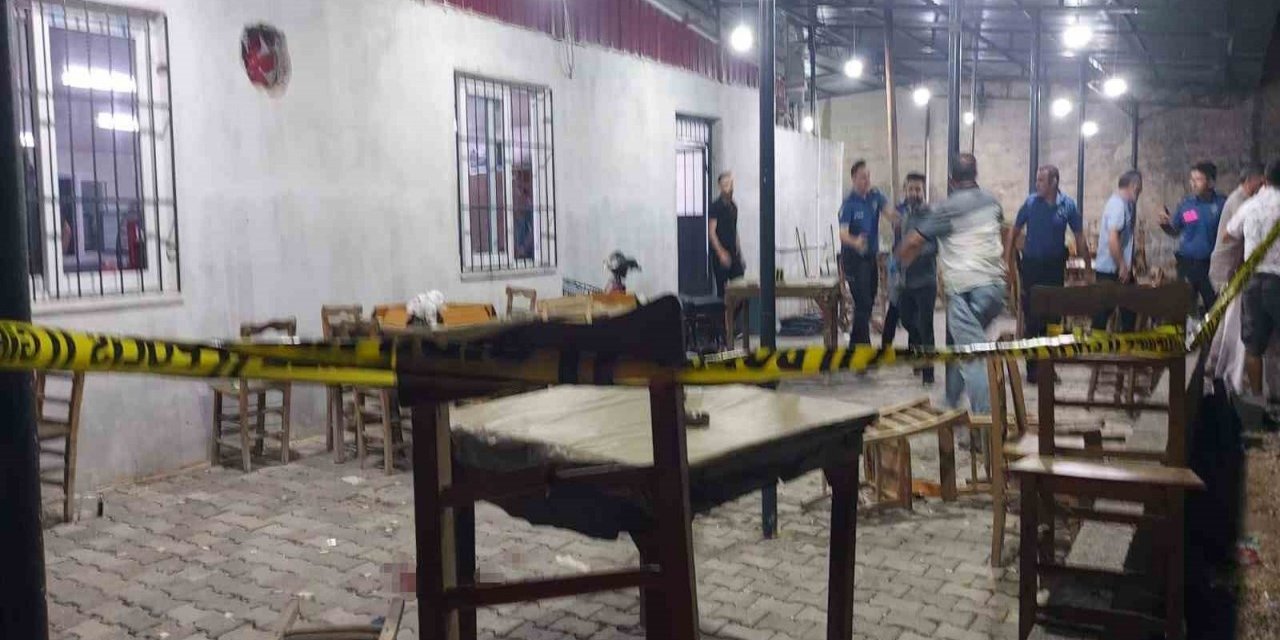 Mersin’de silahlı saldırı: 1 ölü, 4 yaralı
