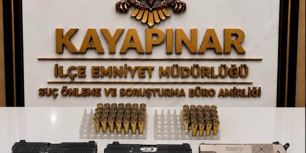 Diyarbakır’da silah ve dolandırıcılık operasyonu