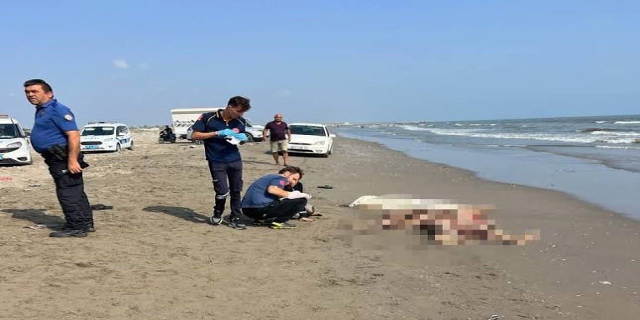 Mersin’de denize giren gençlerden biri hayatını kaybetti