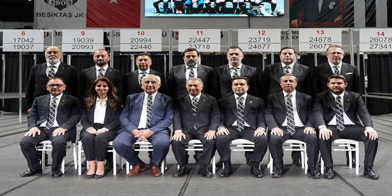 Beşiktaş’ta kulübünde görev dağılımı yapıldı