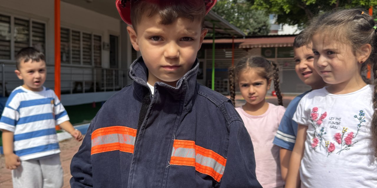 Toroslar'da minikler, afetlere karşı hazırlıklı olmayı öğrendi