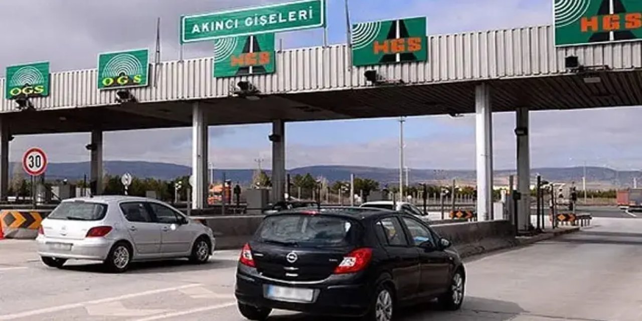 HGS’de plaka ile borç ödeme tarih oldu