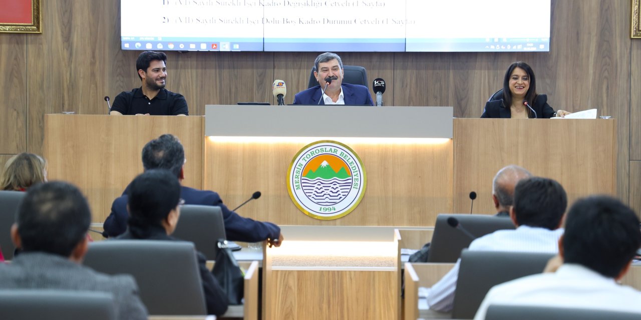 Toroslar'ın 2027 Yılı bütçesi meclisten geçti