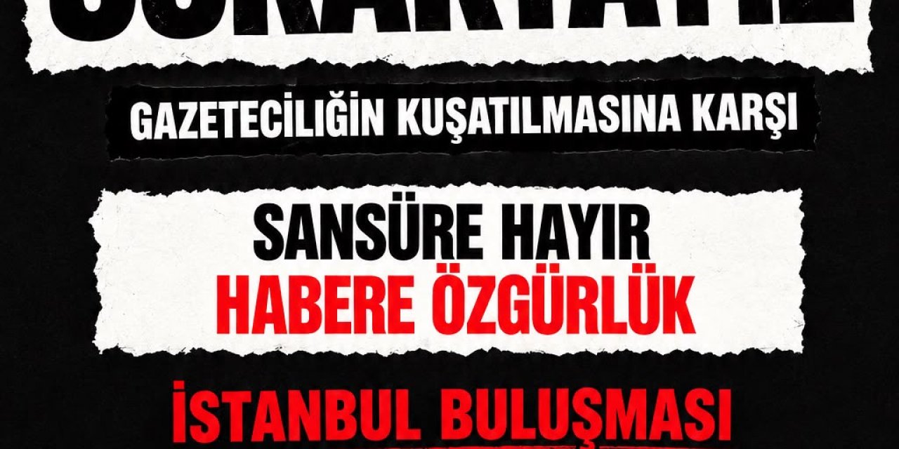BASIN MESLEK ÖRGÜTLERİ EYLEM BAŞLATTI