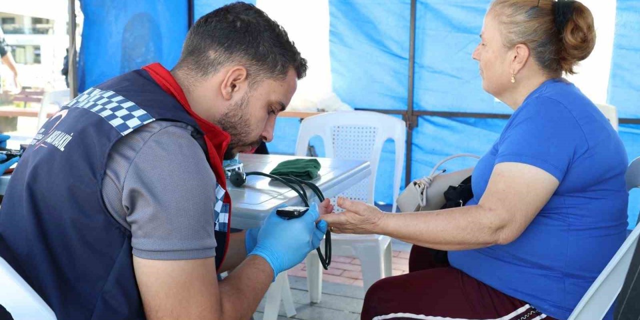 Samandağ’da ücretsiz sağlık taraması