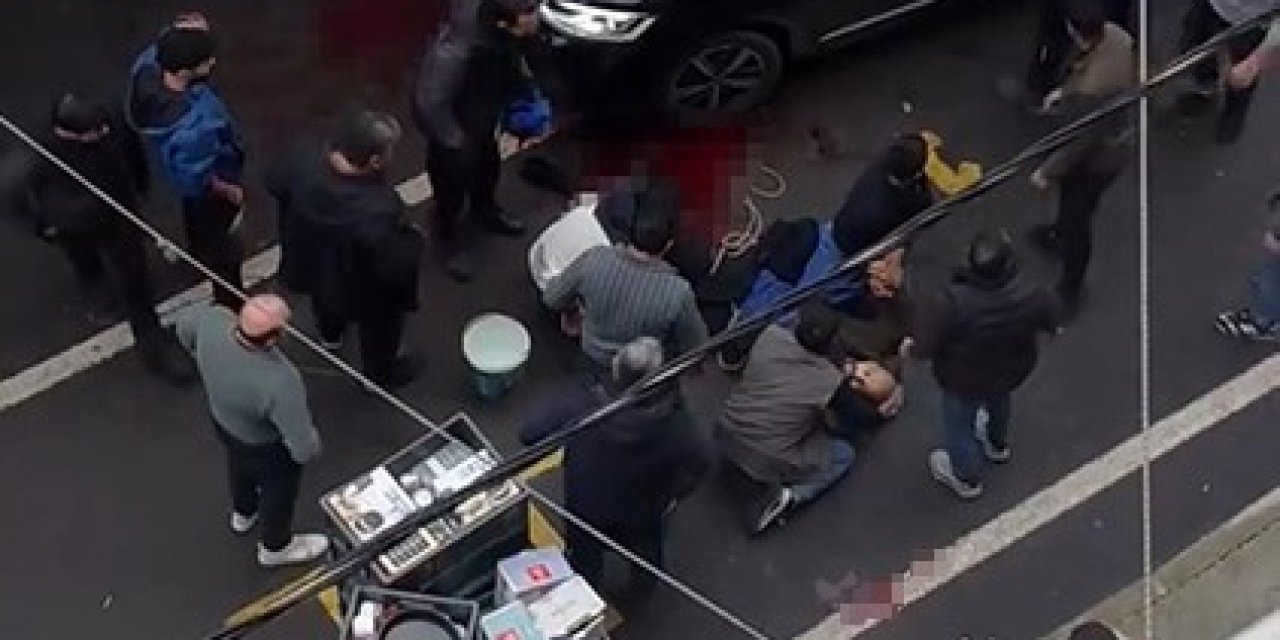 Pazar yerinde bıçaklı kavga: Biri çocuk 6 yaralı
