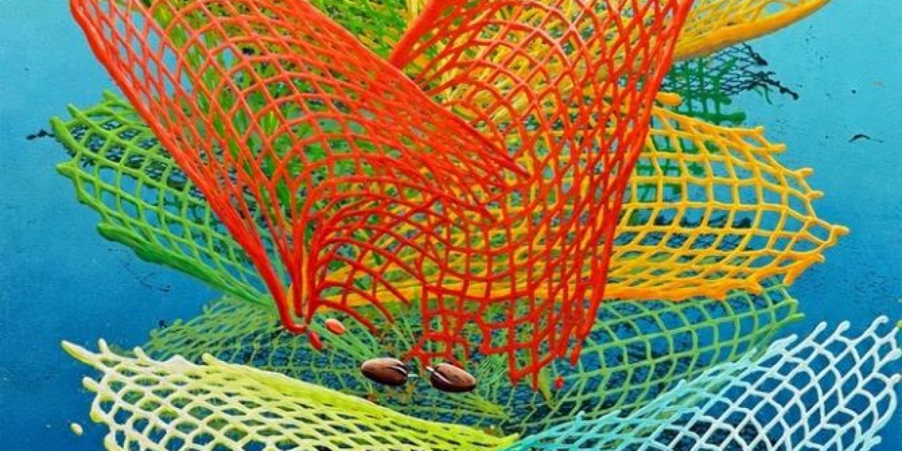 SANKO sanat galerisinde "Sonsuzluk Ağları" temalı resim sergisi