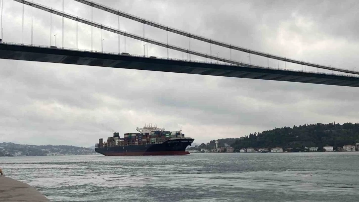 Ukrayna da yola çıkan tahıl yüklü gemi İstanbul’da