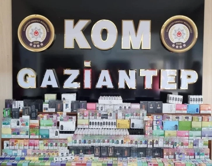 Gaziantep'te bin 490 adet gümrük kaçağı sigara ele geçirildi