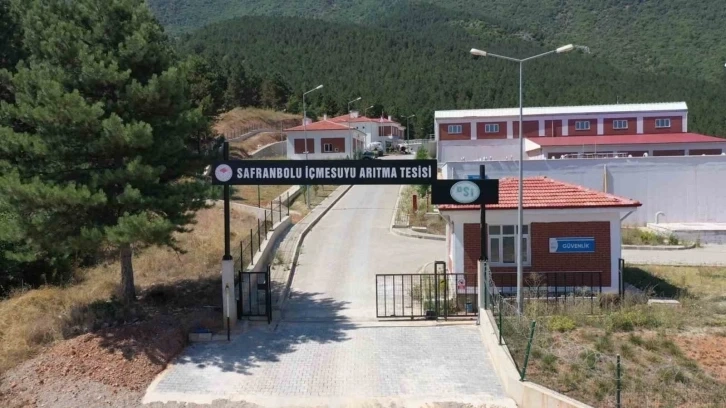 Safranbolu’da 24 bin metreküp su arıtılıyor