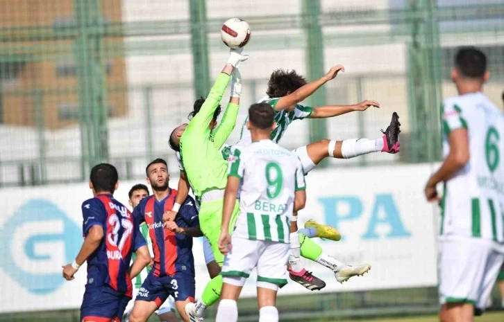 Bursaspor: 1 - Yeni Mersin İdman Yurdu: 1