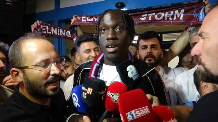 Futbol a heyecan katan oyuncu Batista Mendy Trabzon’a geldi