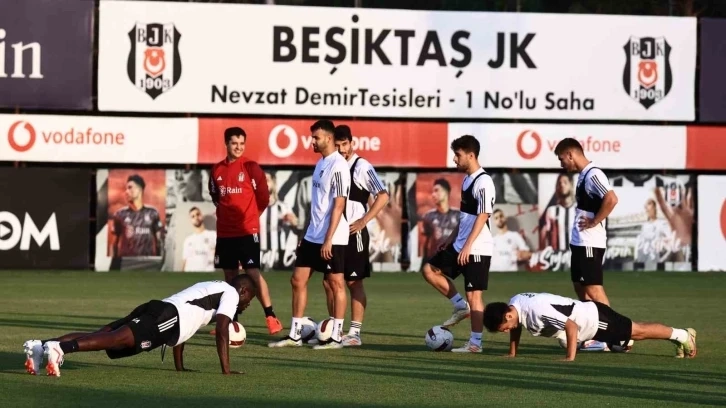 Süper ligde Beşiktaş, Trabzonspor maçı hazırlıklarını sürdürdü