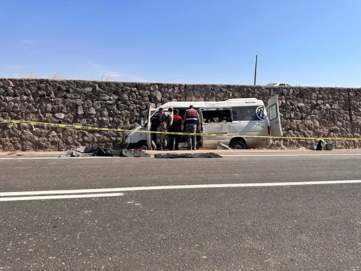 Şanlıurfa’da feci kaza çok sayıda ölü ve yaralı var