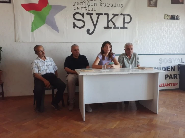 SYKP Antep İl Örgütü: AKP-MHP iktidarı hukuk rafa kaldırmıştır