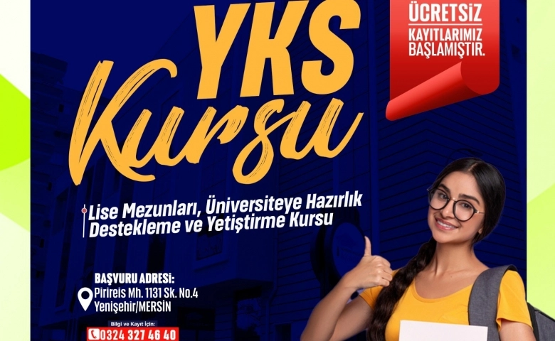 Yenişehir Belediyesi YKS kursu kayıtları başladı