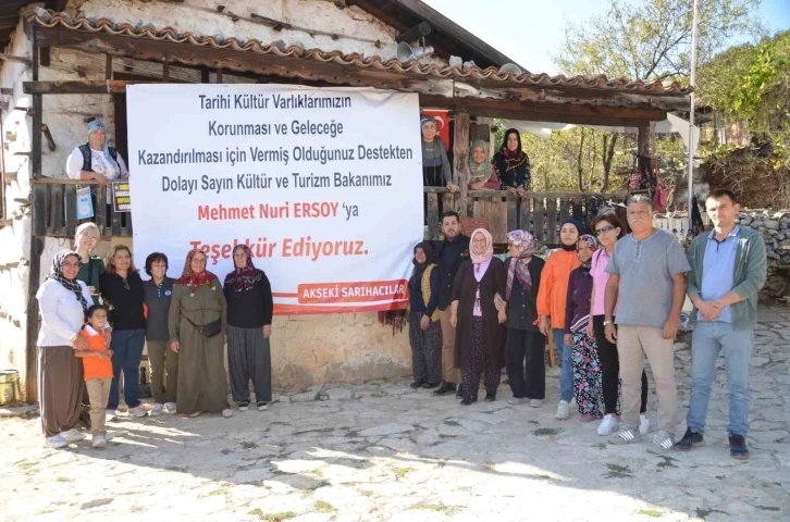 Antalya yöresinde Beton yapı olmayan ve düğmeli evleri ile meşhur köye  koruma amaçlı imar planı