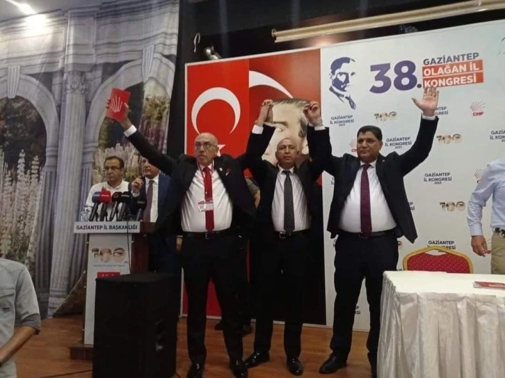 CHP Gaziantep il başkanlığı yarışını Reis Reisoğlu kazandı